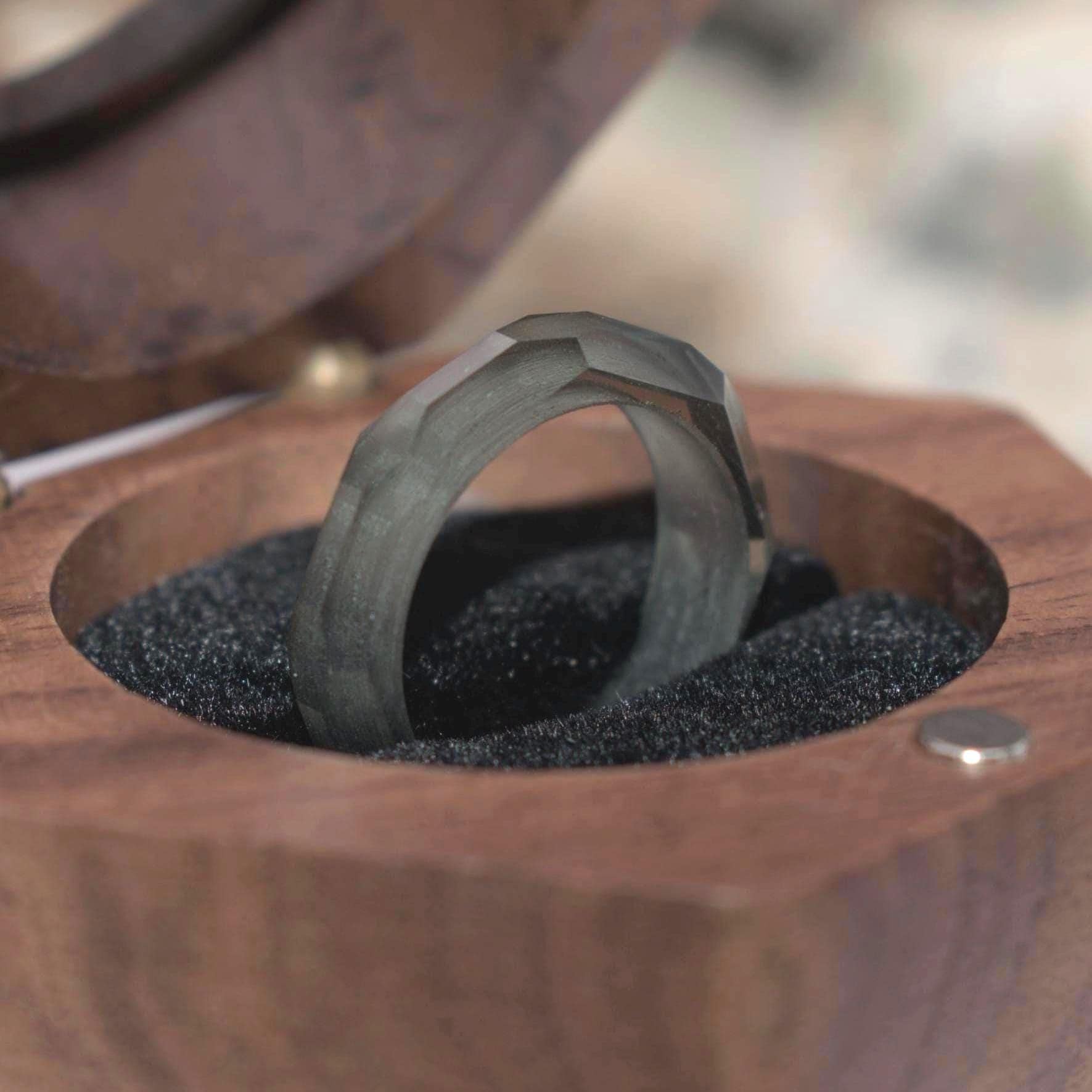 Handmade Green Lab Spinel Ring: US Size 5 Hololith Gemstone