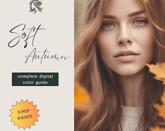 Soft Autumn Palette | 12 Seasons Color Guide | Digital Color Swatches
