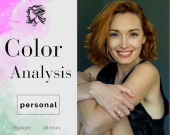 Professional Color Analysis. Discover your personal color type.