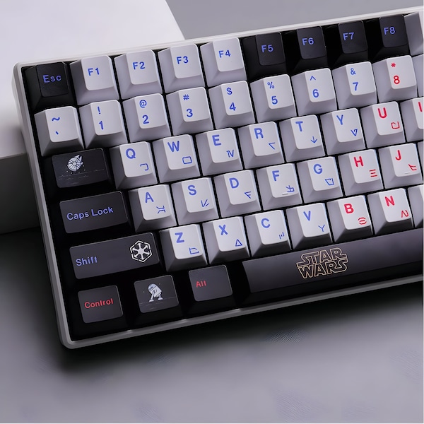 Star Wars Theme 129 Keycaps Set Cherry Profile Compatible With Cherry MX Switch English US Areubesh Sub Gamer Gift Star Wars Keycap