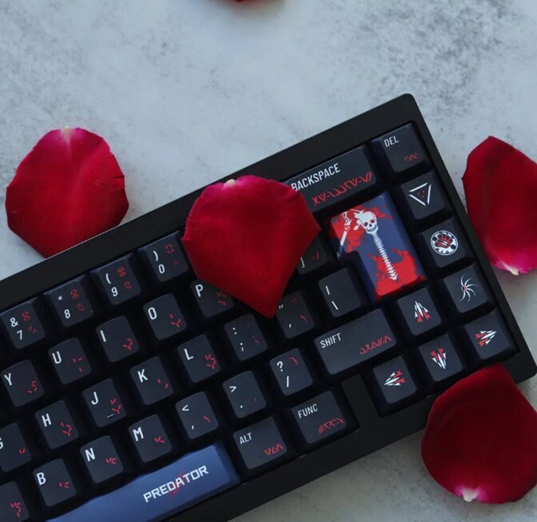 Conjunto de teclas Alien Xenomorph, teclas Predator para Cherry MX ...