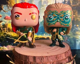 Tamlin and Lucien Funko Pop. Note