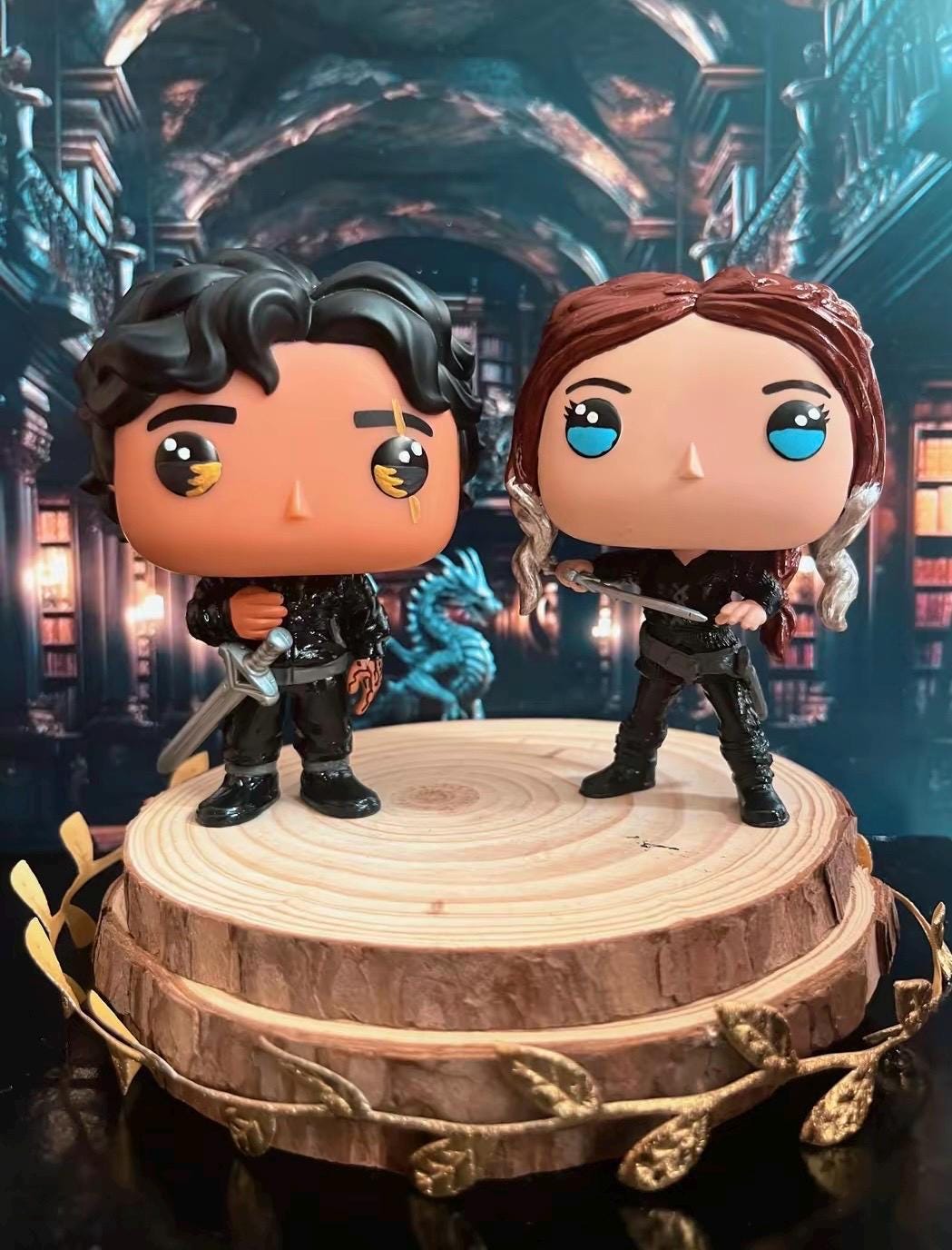 Xaden and Violet Funko Pop. Fourth Wings. - Etsy