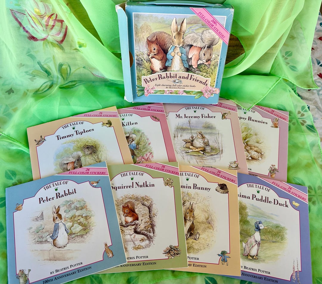 Peter Alexander Peter Rabbit Collection Peter Rabbit Collection 100 Anniversary Edition Sticker Book Box Set ...