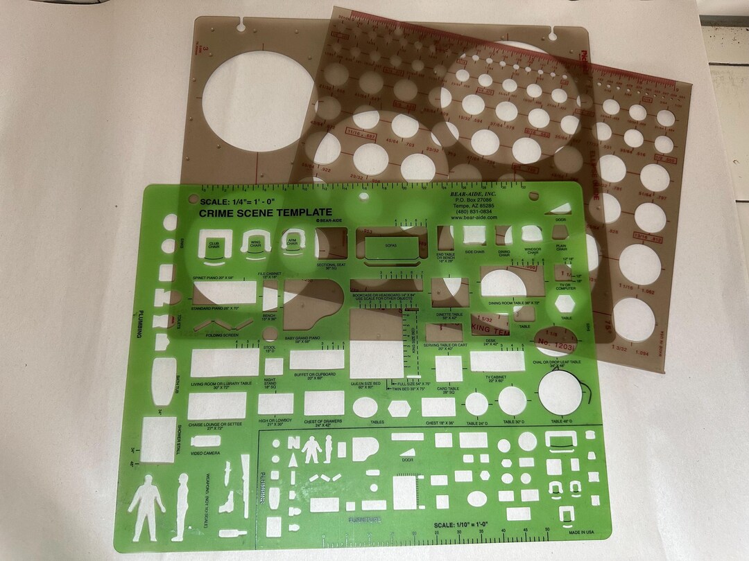 Crime Scene Drafting Templates