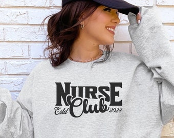 Nurse Graduate Sweatshirt Nurse Shirt Rn Nurse Gift Nursing Student Medical Student Graduation Gift Sweater Woman Crewneck Gift for Her