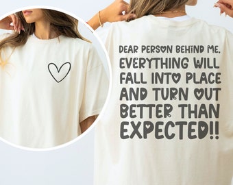 You Are Enough T-Shirt: Kindness Mental Health Matters, Positivity Tee
