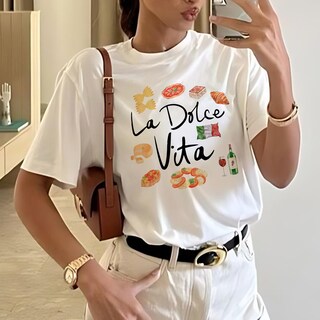 T-Shirt 'Vita Salvata Tumore' In Cotone Morbido - Maglietta Sensibile E Resistente (Lavabile In Lavatrice)
