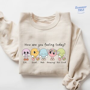 Mental Health Awareness Sweatshirt: All The Feels Graphic Tee