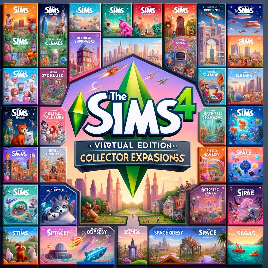 The Sims 4 Ultimate Edition 2024 Comprehensive Bundle With Over 84