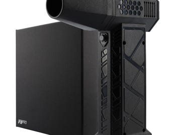 FBT088 - Turbo fan, Air duster, Turbo jet fan, Air blower - With attachment - More settings - 88 grams of thrust - USB-C rechargeable - Black