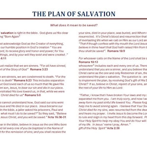 The Plan of Salvation Lesson