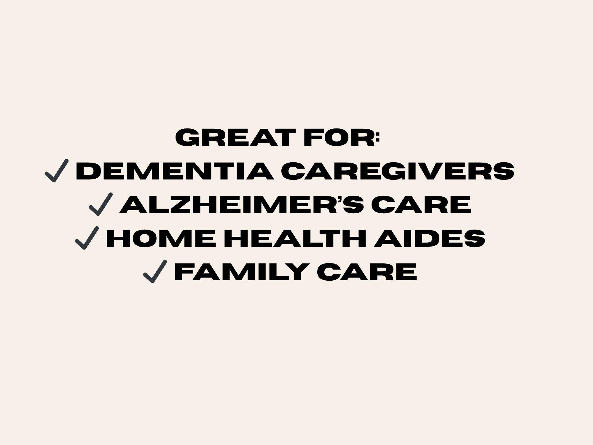 Dementia Caregiver Daily Log Printable | Memory Care Tracker ...