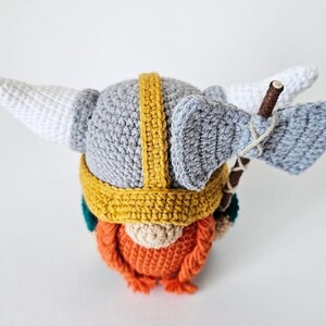 Nain viking, Nain au crochet, Nain amigurumi, Nain au crochet. image 4