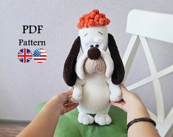 CROCHET PATTERN DogToy / Amigurumi tutorial PDF file