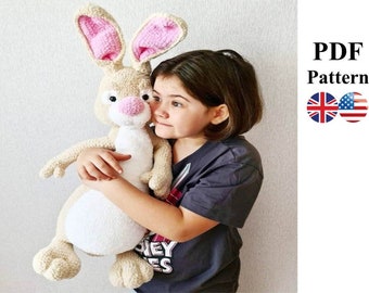 CROCHET PATTERN Bunny / Amigurumi tutorial PDF file