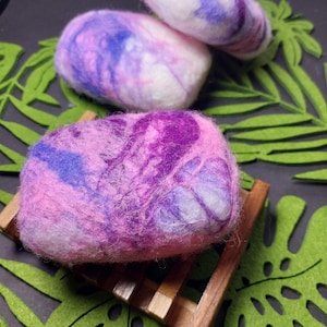 Felt soap - Wool - Felted soap - Spa felt soap, natural soap, soap with wool, handmade soap, wool soap, gift idea, spa, felt