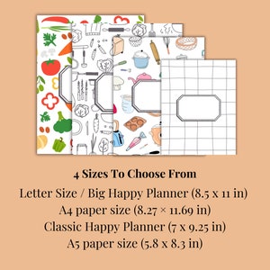 Meal Planner Binder - Ultimate Kitchen Organizer With Cheat Sheets ...