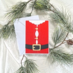 Carte de Noël Père Noël avec enveloppe