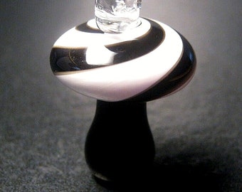 Mushroom Pendant, Glass jewelry, mushroom necklace, mushroom charm