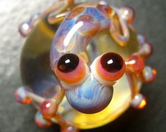 Mini Frog Paperweight - Christmas gift - glass collectible