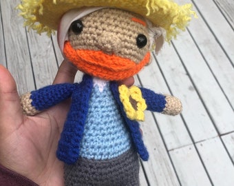 Crochet Vincent Van Gogh Doll Amigurumi