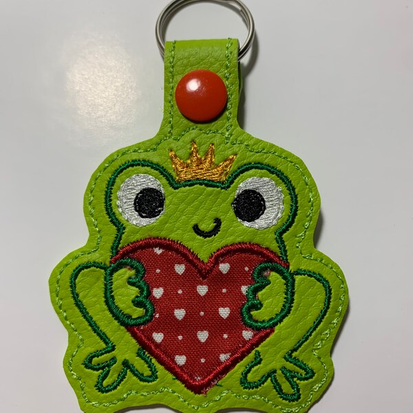 porte clés grenouille