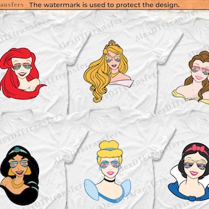 Disney Princess Shirts, Jasmine Shirt, Cinderella Shirt, Snow White Shirt, Little Mermaid Shirt, Rapunzel Shirt, Aurora Shirt, Moana Shirt