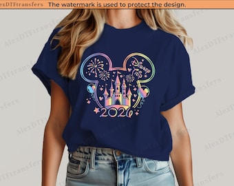 2026 Gradient Disney Castle Shirts, Disney Squad Shirts, Disney Family Shirts, Disneyland Shirts, Couples Disney Shirt, Disney Vacation 2026