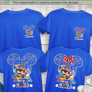 Disney family vacation shirts available for adults, kids, toddlers, and babies
