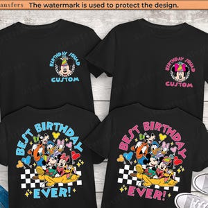 Birthday Squad Disney Shirt, Disney Birthday Shirts, Disney Birthday Boy Shirt, Disney Birthday Girl Shirt, Disneyland Birthday Shirts