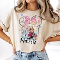 Custom Frozen Family Disney Shirts, Princess Elsa and Anna Olaf Hans Sven Kristoff Oaken Matching Disneyland Birthday T-shirts product logo