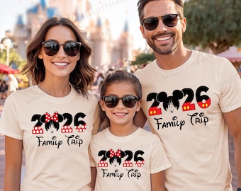 Disney familie-uitje shirt 2026, Disneyland shirt 2026, Disney familie shirts, 2026 Disney Group shirt, Disneyworld shirts, Magic Kingdom shirt