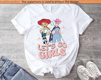 Disney Toy Story Jessie and Bo Beep Girls Trip Shirt