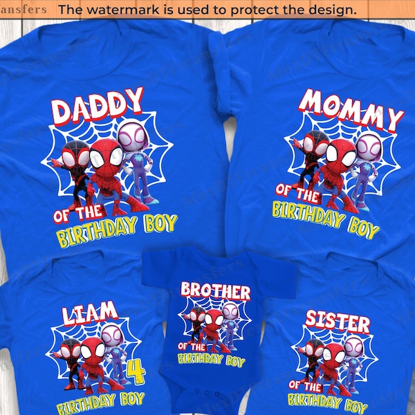 Camisetas de cumpleaños de Spidey y sus increíbles amigos, camiseta de cumpleaños de Spiderman, camiseta de cumpleaños de Spidey, camisetas de cumpleaños de Disney, camisetas de cumpleaños