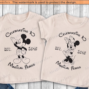 Mickey und Minnie Jubiläum Shirt, Disney paar Shirt, Disney feiern Jubiläum Shirt, Frau und Mann Shirt Valentinstag Shirt