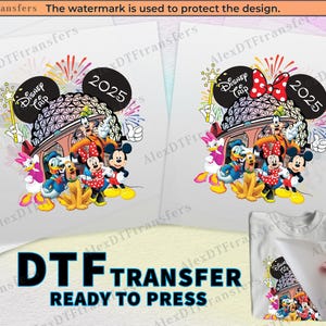 Epcot Trip 2025 DTF Transfer, Disney Epcot 2025 dtf Druckfertig, Print on Demand, Disney Epcot 2025 Shirts Dtf, Disney 2025 Druck