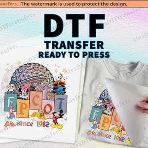 Retro Epcot World Traveler DTF Transfer, Disney Epcot dtf Ready to Press, Print on Demand, Disney Epcot Shirts Dtf, Disney Print Epcot Shirt