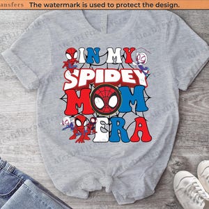 In meiner Spidey Mom Era Shirt, Disney Mama Shirt, Spiderman Mama Shirt, Disney Mama Shirt, Disney Muttertag Shirt, Geschenk für Mama, Mama Shirt