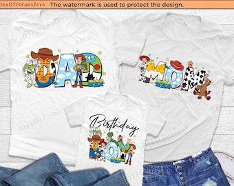 Personalized Toy Story Birthday Boy Shirt, Toy Story Shirt, Disney Birthday Boy Shirt, Disney Birthday Shirts, Toy Story Birthday Shirts