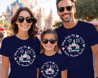 Camisetas personalizadas de Disney Squad, camiseta de grupo Disney 2026, camiseta de Disneyland 2026, camisetas familiares Disney, camisetas Disney a juego, viaje a Disney 2026