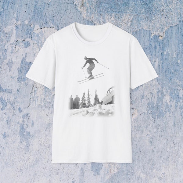 Camiseta de esquí vintage, Wandern, Juegos Olímpicos de Invierno, geschenke für männer, geschenk für freund, schweiz, alpine, geschenk, suéter apres ski