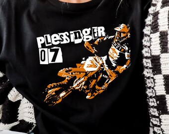 Motocross Shirt Aaron Plessinger Motocross Tee Supercross Tee Gift for Him His Dad Gift Dirt Bike Tee