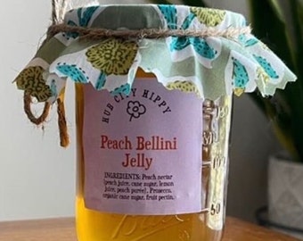 Homemade Peach Bellini Jelly (MISSISSIPPI BUYERS ONLY!)