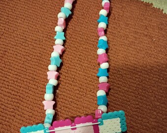 Cœur avec des ailes Perler