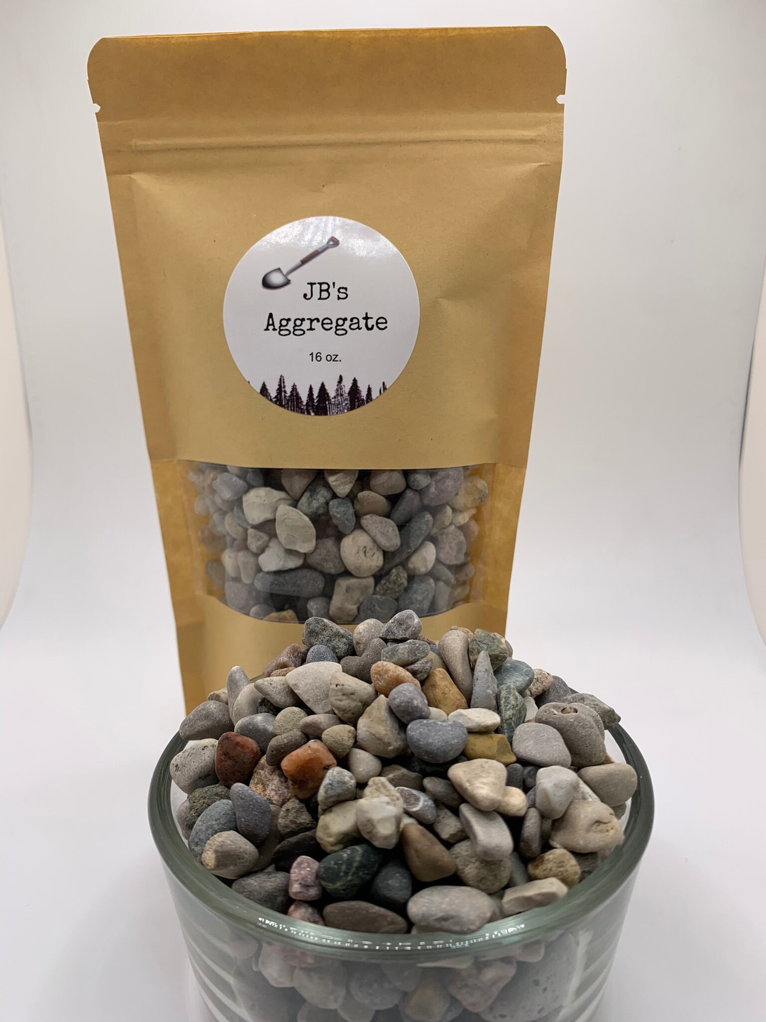 1/2" - 3/8" Peastone.  Decorative Stone, Pebble Art Supply, DIY Succulents, Aggregate, DIY Terrarium, Aquarium Rocks, Ariocarpus soil