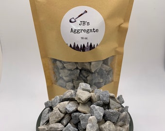 1/2&quot; - 3/8&quot; Limestone Decorative, DIY Succulents, Aggregate, DIY Terrarium, Aquarium Rocks, Centerpiece Rocks, Landscaping, Ariocarpus soil