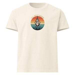 Ed the Zebra &quot;I&#39;ll Do It Again&quot; Oversized T-Shirt – Funny Animal Tee, Oversized Retro Zebra T-Shirt for Animal & Wildlife Fans