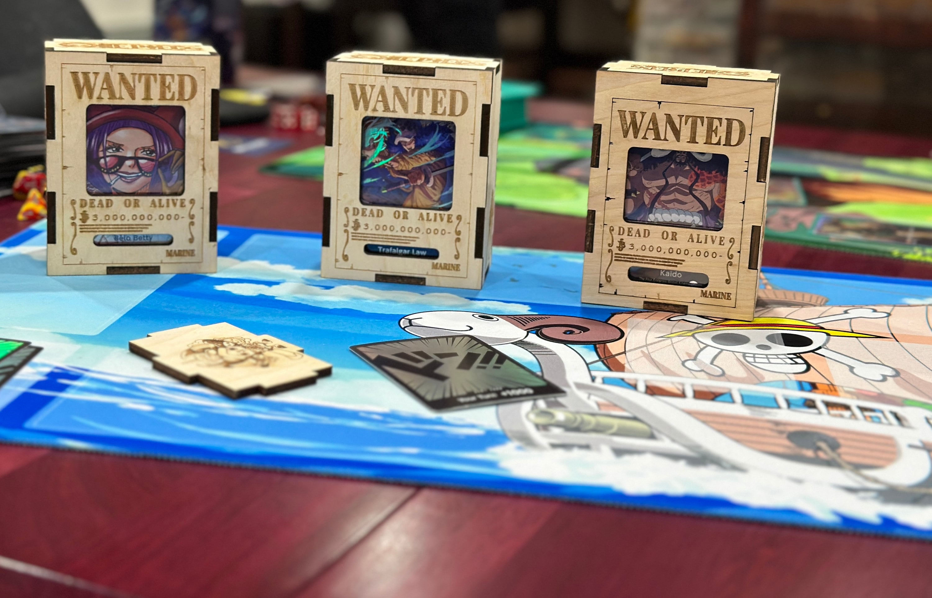 Custom Wooden Deck Box for Tcg's (onepiece/dragonball/yougioh) - Etsy