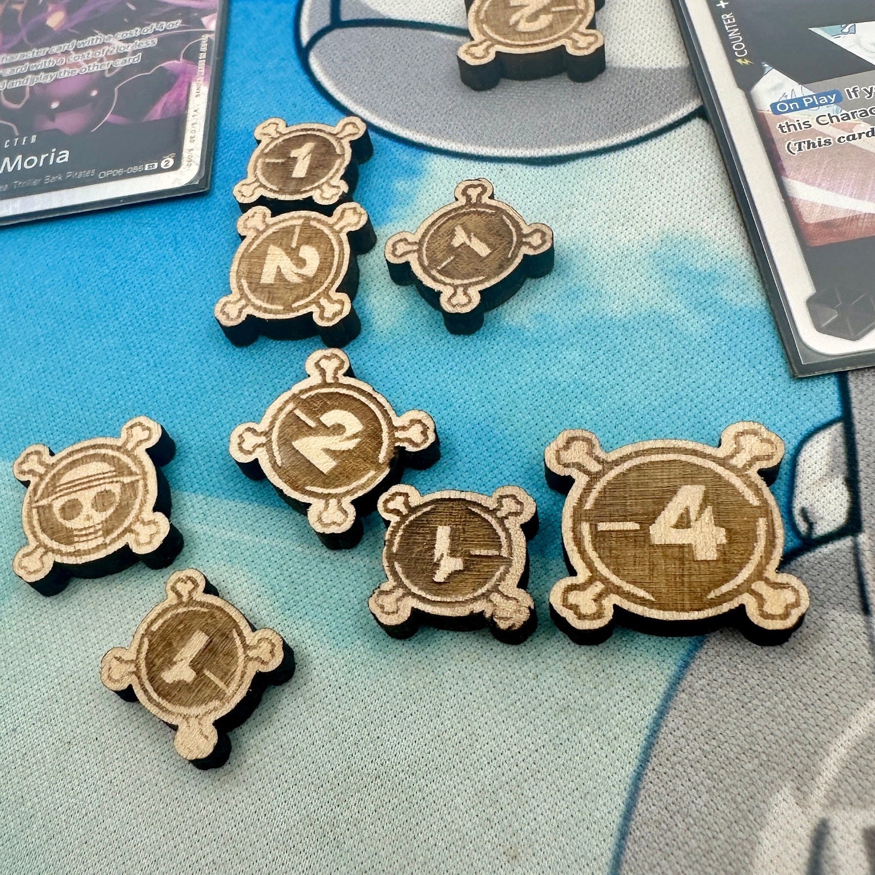 Custom Cost Tokens for One Piece TCG (Trading Card Game) Custom Cost Tokens for One Piece TCG (Trading Card Game)